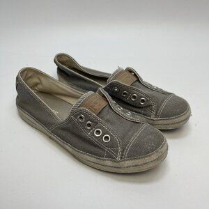 Converse Women’s CT All Star Shoreline Grey Slip-On Sneakers Size 6.5 US